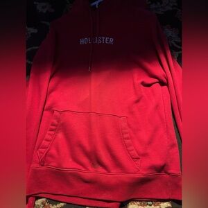 Hollister hoodie red